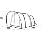 Easy Camp 120496 Skarvan 4, Telt grå