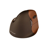 Evoluent Evoluent 4 Right Small Wireless mus Højre hånd RF trådløst Optisk 2600 dpi Sort/Brown, Højre hånd, Optisk, RF trådløst, 2600 dpi, Sort, Brun