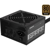 GIGABYTE P550B enhed til strømforsyning 550 W 20+4 pin ATX ATX Sort, PC strømforsyning Sort, 550 W, 100 - 240 V, 50/60 Hz, 8 - 4 A, Aktiv, 108 W