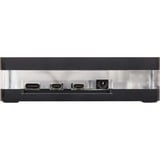 Joy-IT RB-CASEP4+03B til Raspberry Pi 4 B, Boliger Sort/gennemsigtig