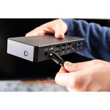 Kensington SD4781P EQ USB-C og USB-A Dual 4K-dockingstation, Docking station Sort, Ledningsført, USB 3.2 Gen 2 (3.1 Gen 2) Type-C, 100 W, 3,5 mm, 10,100,1000 Mbit/s, Sort