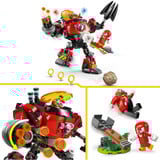 LEGO Knuckles mod dr. Eggmans Egg Crusher-mech, Bygge legetøj Byggesæt, 8 År, Plast, 350 stk, 452 g