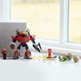 LEGO Knuckles mod dr. Eggmans Egg Crusher-mech, Bygge legetøj Byggesæt, 8 År, Plast, 350 stk, 452 g