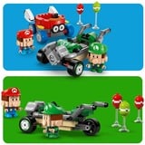 LEGO Super Mario Mario Kart™ – Baby Mario mod Baby Luigi, Bygge legetøj Byggesæt, 8 År, Plast, 321 stk, 387 g