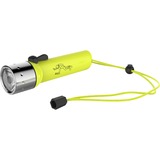 Ledlenser D14.2 Frogman Gul Hånd lommelygte, LED lys Neon-grøn, Hånd lommelygte, Gul, Polykarbonat, IPX8, LED, 1 Lampe( r)