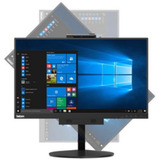 Lenovo ThinkCentre TIO24 GEN3 10QY renoveret, LED-skærm Sort