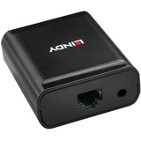 Lindy 4-port USB 2.0 Cat.6 Extender, USB-forlænger Sort