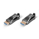 Lindy Fiberoptisk HDMI 4K dongle extender, HDMI-udvidelse forlænger 