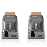 Lindy Fiberoptisk HDMI 4K dongle extender, HDMI-udvidelse forlænger 