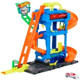 Mattel City Tunnel Twist-bilvask, Spil bygning Racerkøretøj og banesæt, 3 År, Plast, Flerfarvet