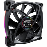 Montech AX140 PWM 140x140x25, Sag fan Sort