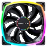 Montech AX140 PWM, Sag fan Sort