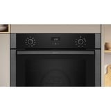 Neff N 50 B3ACE2AG3 ovn 71 L Grafit, Grå Sort/grafit, Medium, Elektrisk ovn, 71 L, 71 L, 50 - 275 °C, Hydrolytisk