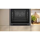Neff N 50 B3ACE2AG3 ovn 71 L Grafit, Grå Sort/grafit, Medium, Elektrisk ovn, 71 L, 71 L, 50 - 275 °C, Hydrolytisk