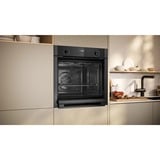 Neff N 50 B3ACE2AG3 ovn 71 L Grafit, Grå Sort/grafit, Medium, Elektrisk ovn, 71 L, 71 L, 50 - 275 °C, Hydrolytisk