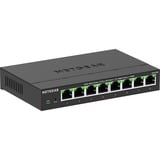 Netgear MS308E Ikke administreret 2.5G Ethernet (100/1000/2500) Sort, Switch Sort, Ikke administreret, 2.5G Ethernet (100/1000/2500), Fuld duplex, Kan monteres på væggen