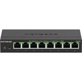 Netgear MS308E Ikke administreret 2.5G Ethernet (100/1000/2500) Sort, Switch Sort, Ikke administreret, 2.5G Ethernet (100/1000/2500), Fuld duplex, Kan monteres på væggen
