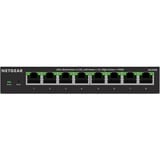 Netgear MS308E Ikke administreret 2.5G Ethernet (100/1000/2500) Sort, Switch Sort, Ikke administreret, 2.5G Ethernet (100/1000/2500), Fuld duplex, Kan monteres på væggen