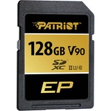 Patriot EP 128 GB SDXC, Hukommelseskort Sort