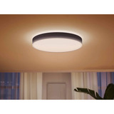 Philips Hue White Ambiance Enrave loftlampe XL, LED lys Sort