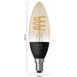 Philips Hue White Ambiance Filament E14 Lysestageform 350 lm, LED-lampe 