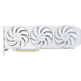 PowerColor Radeon RX 9060 XT Hellhound Spectral White 16G, Grafikkort Hvid