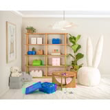 Room Copenhagen LEGO Opbevaringsklods 4 Toplåg Gennemsigtig, Opbevaringsboks lysegrøn/gennemsigtig