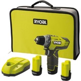Ryobi R12DD-220S, Bore-/ skruemaskine Grøn/Sort