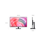 SAMSUNG S70D computerskærm 94 cm (37") 3840 x 2160 pixel 4K Ultra HD LCD Sort, LED-skærm Sort, 94 cm (37"), 3840 x 2160 pixel, 4K Ultra HD, LCD, 5 ms, Sort