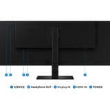 Samsung S70D computerskærm 94 cm (37") 3840 x 2160 pixel 4K Ultra HD LCD Sort, LED-skærm Sort, 94 cm (37"), 3840 x 2160 pixel, 4K Ultra HD, LCD, 5 ms, Sort