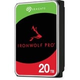 Seagate IronWolf Pro ST20000NT001 harddisk 20 TB 7200 rpm 256 MB 3.5" 20 TB, 7200 rpm, 256 MB, 3.5"
