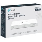 TP-Link FESTA FS308GP netværksswitch Administreret Gigabit Ethernet (10/100/1000) Strøm over Ethernet (PoE) Hvid Administreret, Gigabit Ethernet (10/100/1000), Strøm over Ethernet (PoE), Stativ-montering
