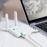 TP-Link TL-WN822N WLAN 300 Mbit/s, Wi-Fi-adapter Hvid, Trådløs, Mini-USB, WLAN, Wi-Fi 4 (802.11n), 300 Mbit/s, Hvid, Detail