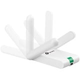 TP-Link TL-WN822N netværkskort WLAN 300 Mbit/s, Wi-Fi-adapter Hvid, Trådløs, Mini-USB, WLAN, Wi-Fi 4 (802.11n), 300 Mbit/s, Hvid, Detail