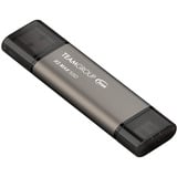 Team Group X2 MAX 1 TB, USB-stik Titanium/Sort