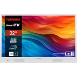 Telefunken LED-tv Hvid