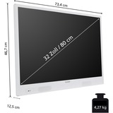 Telefunken LED-tv Hvid