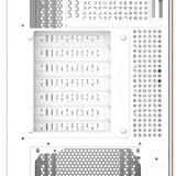 Thermaltake CA-11J-00M6WN-00, Towerkabinet Hvid