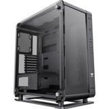 Thermaltake Core P6 Tempered Glass Mid Tower Midi Tower Sort, Bænk/Vis sag Sort, Midi Tower, PC, Sort, SPCC, Hærdet glas, Spil, Blå, Grøn, Rød