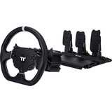 Thermaltake G6 Direct Drive Racing Wheel med pedal-sæt, Simulator set Sort