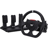 Thermaltake G6 Direct Drive Racing Wheel med pedal-sæt, Simulator set Sort