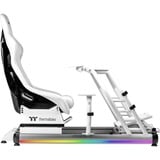 Thermaltake GR500 Snow Racing Simulator Cockpit, Sim Rig Hvid