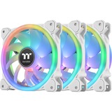 Thermaltake SWAFAN 12 RGB Radiator Fan TT Premium Edition White (3-Fan Pack), Sag fan Hvid
