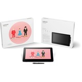 Wacom Cintiq Pro 16 (2021) tegneplade Sort 344 x 194 mm USB Sort, Ledningsført, 344 x 194 mm, USB, 39,6 cm (15.6"), 16:9, UHD