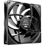 be quiet! Pure Wings 3 140mm PWM high-speed Computerkabinet Ventilator 14 cm Sort 1 stk, Sag fan Sort, Ventilator, 14 cm, 1800 rpm, 122,6 m³/t, Sort