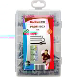 fischer Profi-Box GK + skruer, Dyvel Lys grå