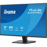 iiyama ProLite X2797HSU-B1, LED-skærm Sort (mat)