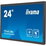 iiyama T2455MSC-B1 computerskærm 61 cm (24") 1920 x 1080 pixel Fuld HD LED Berøringsskærm Sort, LED-skærm Sort (mat), 61 cm (24"), 1920 x 1080 pixel, Fuld HD, LED, 5 ms, Sort