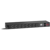 APC AP7900B strømforsyningsenhed (PDU) 8 AC stikkontakt(er) 1U Sort, Strømstyring Sort, Omskiftet, 1U, Vandret, Sort, 8 AC stikkontakt(er), NEMA 5–15P