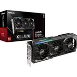 ASRock Radeon RX 9070 XT Challenger 16GB, Grafikkort Sort/grå